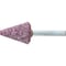 Pferd A2 Vitrified Mounted Point 1/4" Shank - Aluminum Oxide 30 Grit STEEL 31010 - alternate 1